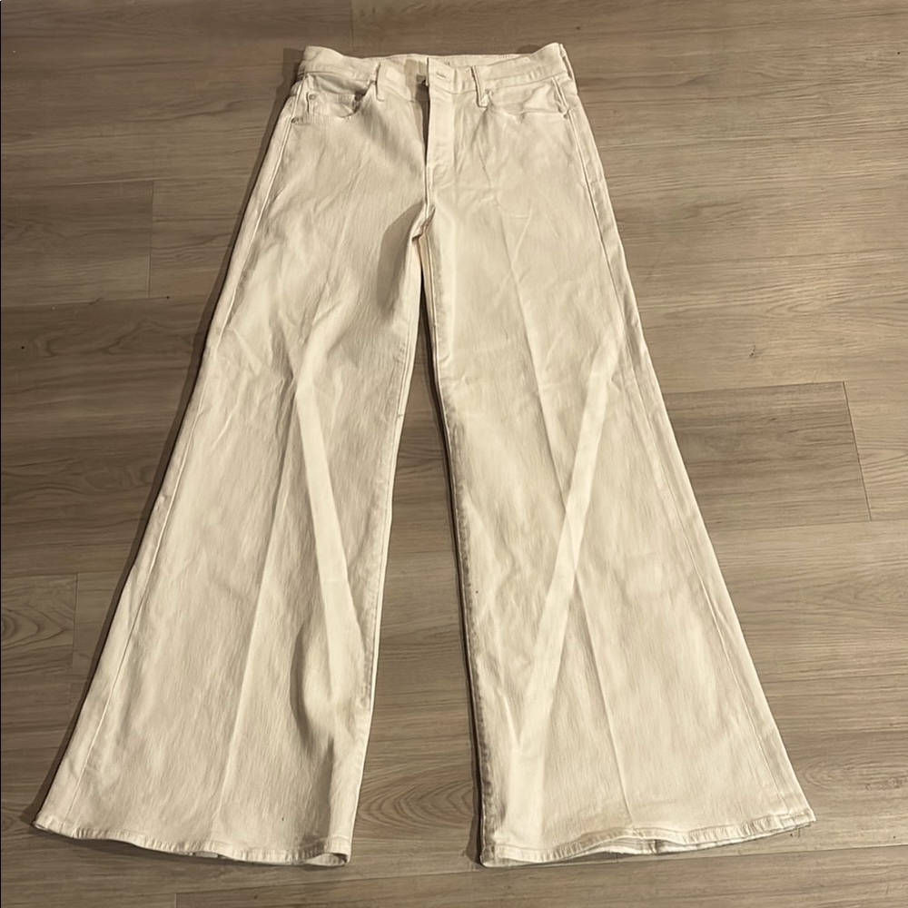 Mother “The Twister Skimp” in Cream Puff